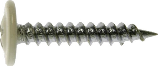 Grabber BH85VITC Monteringsskrue Hvit 100-pakning 4,2 x 85 mm Innfesting