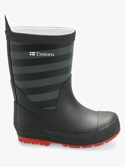 Tretorn Kids' Gränna 23, Black/Grey