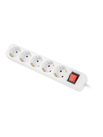 Lanberg Power Strip With Circuit Breaker 2500 Watt Lanberg Power Strip With Circuit Breaker 2500 Watt
