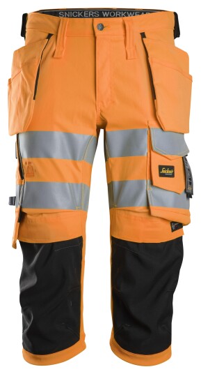 Snickers Workwear 6138 Piratbukse varsel, oransje/svart Varsel, Oransje/Svart, Klær Snickers Workwear 6138 Piratbukse varsel, oransje/svart Varsel, Oransje/Svart, Klær