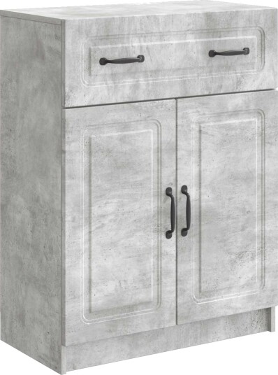  Serviesskap Betonggrå 66 x 34,5 x 87 cm Konstruert tre