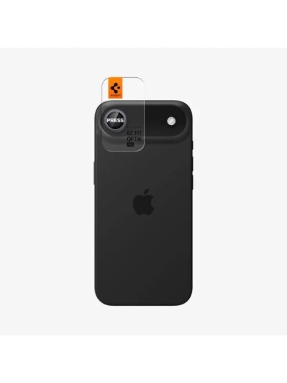Spigen Glass tR EZ Fit Optik Pro 2-pakning Grå til iPhone Air