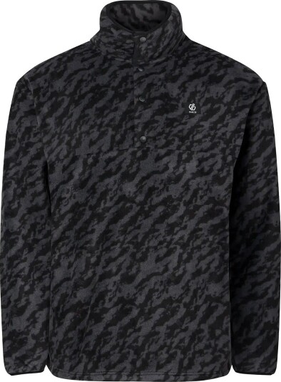 Dare2b Mensprintfleece   BLKMARBPRNT   S