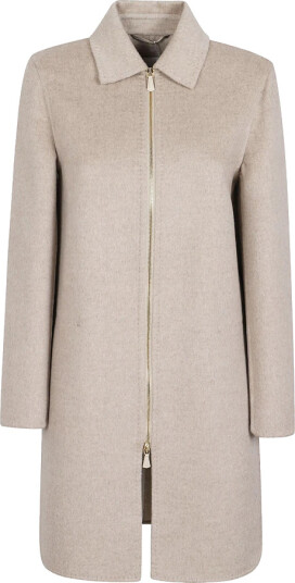 Max Mara Dame Frakker Beige S,