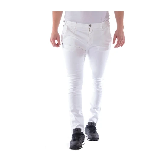 Daniele Alessandrini Herre Jeans Hvit W31, Daniele Alessandrini Herre Jeans Hvit W31,