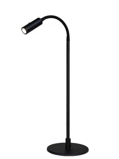 Flexi bordlampe 3W LED 2700 Kelvin Dimbar Svart
