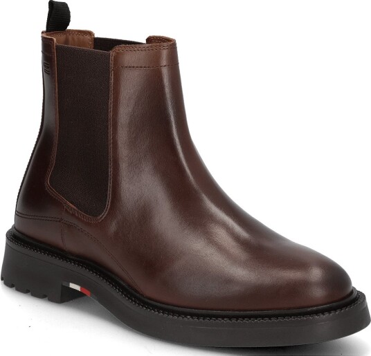 Tommy Hilfiger Corporate Casual Lth Chelsea WINTER COGNAC 46