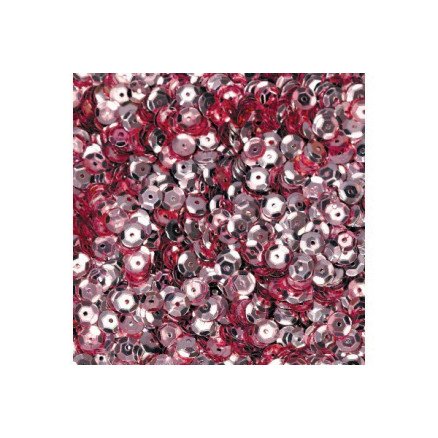 Varer Uden Brand Paljett 5mm 10g nr 5 gl rosa Varer Uden Brand Paljett 5mm 10g nr 5 gl rosa