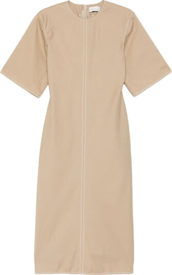 Ami Paris Dame Kjoler Beige S,