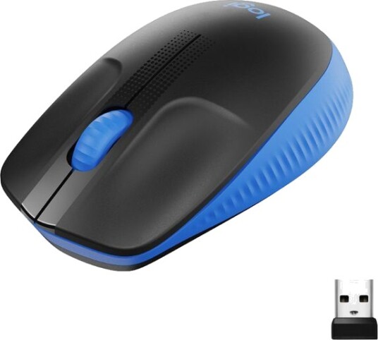 Logitech M190 Trådløs Optisk Mus - 1000 DPI - Blå