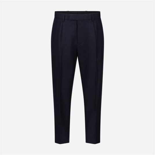 Zegna Long Formal Trouser Nvy Sld