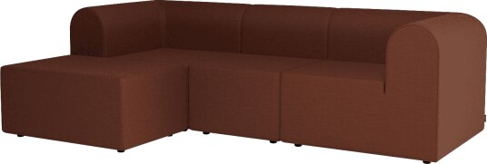 Montana Paradigm 3 seters Sofa med Puff Venstre R346 Remix346