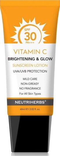 Neutriherbs Vitamin C Sunscreen Lotion SPF30 Brightening & Glow 60 ml