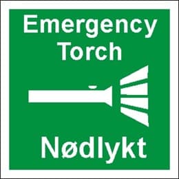 NØDLYKT 20X20 ETTERLYSENDE