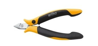 Wiha Z 40 1 04, Diagonal Tang, Kull Stål, Sort, Gult, 115 Mm, 63,5 G