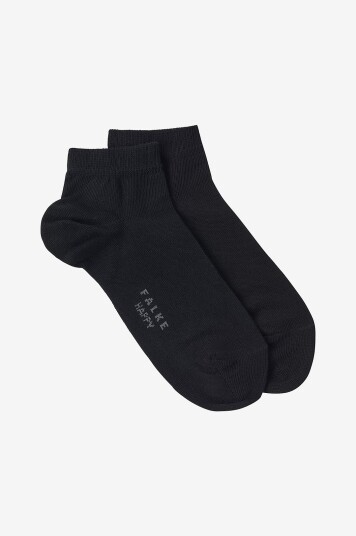 FALKE   Sokker Falke Happy 2 pakning   Svart