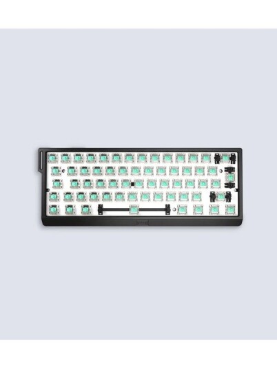 Wooting 60HE+ ISO No Keycaps Linear60 Rev1 Uten numpad Universal Svart