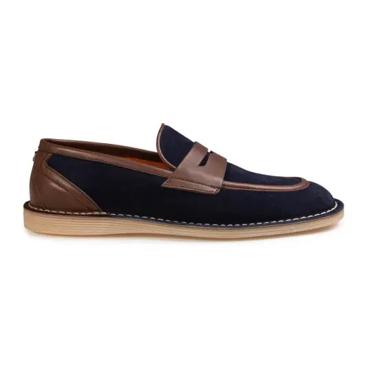 Dolce & Gabbana Herre Sko Blå 41 1/2 EU,