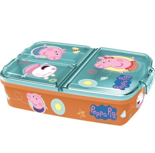 Stor  Multi Compartment Sandwich Box Peppa Pig 088808735-13920