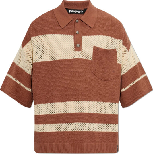 Palm Angels Herre Topper Brun L,