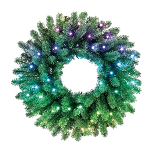 TWINKLY REGAL JULEKRANS 60 CM, 50 LED RGB