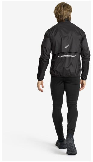 Revolutionrace Jakker Vindjakker Unit Light Windbreaker Herre Black M
