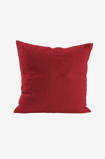 Lovely Linen Putetrekk Lovely i vasket lin Rød