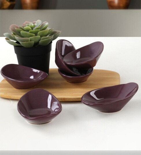 Katyayani Dyp Tallerken 12 cm - Lilla