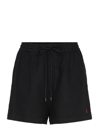 Polo Ralph Lauren 9/1 Pd Linen Wvn Shorts Black L Polo Ralph Lauren 9/1 Pd Linen Wvn Shorts Black L