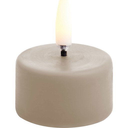 UYUNI Lighting Led Tealight 400~ Battery Incl. - Beige - H2.1CM UYUNI Lighting Led Tealight 400~ Battery Incl. - Beige - H2.1CM
