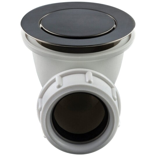 Tapwell 22200 Bunnventil Badekar Brushed Black Chrome Tapwell 22200 Bunnventil Badekar Brushed Black Chrome