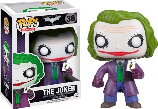 Funko Pop! Vinyl Dark Knight Joker figur Funko Pop! Vinyl Dark Knight Joker figur