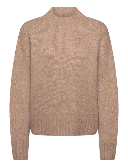 Rosemunde Rwtulip Wool Blend Ls Turtleneck Pl - Beige - M