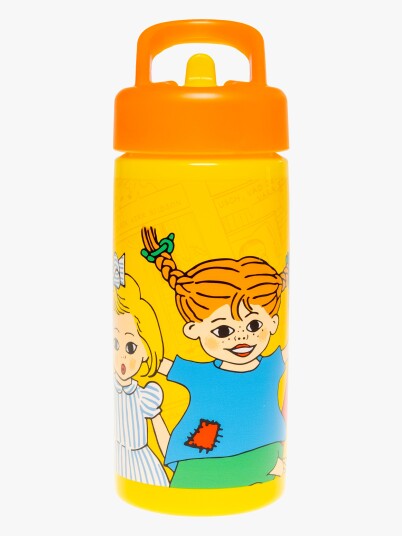 Pippi Langstrømpe Vannflaske 410 Ml Gul