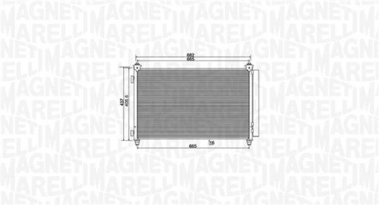 Kondensator MAGNETI MARELLI 350203991000