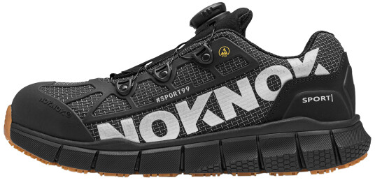 NokNok Sport99 sik.sko m/hurtiglukk S1P SRC ESD 42