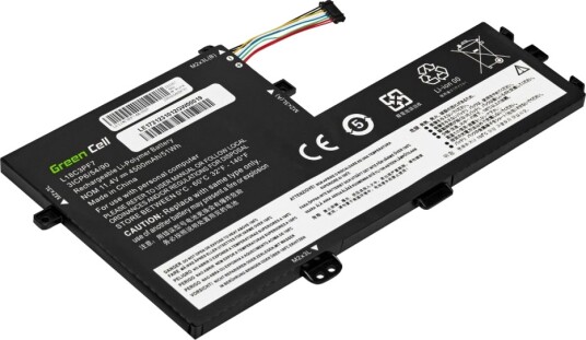 Green Cell Laptop-batteri Lenovo IdeaPad 11.4V 4500 mAh
