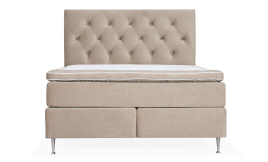 Soffadirekt VÄRMDÖ Premium Sengepakke 160 Velvet Greige