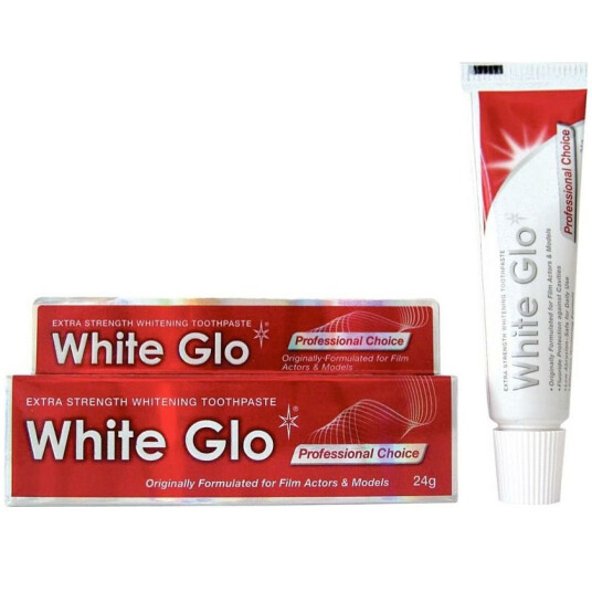Tannbleking Tannkrem White Glo Professional Choice 24g Tannbleking Tannkrem White Glo Professional Choice 24g