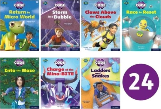 Project X CODE: White and Lime Book Bands, Oxford Levels 10 and 11: Sky Bubble and Maze Craze, Class
