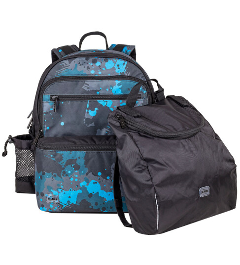 Jeva Skolesekk 23L Square Spray Jeva Skolesekk 23L Square Spray
