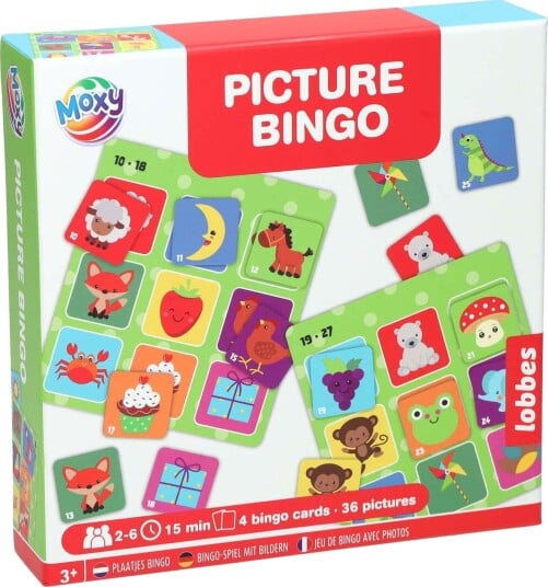 Lobbes 927011 Bingo Spill Fra 3 År 2-6 Spillere