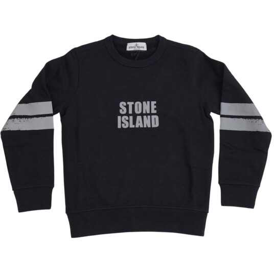 Stone Island Black Sweat-Shirt 8 år Stone Island Black Sweat-Shirt 8 år