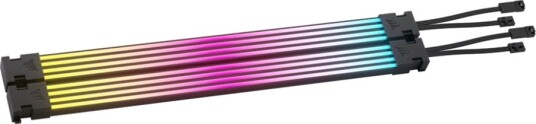 Corsair ARGB PSU kabelstrips 2 stk. Corsair ARGB PSU kabelstrips 2 stk.
