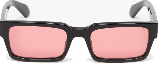 Solbriller Off-White Huntington Shiny Black/ Red Universal