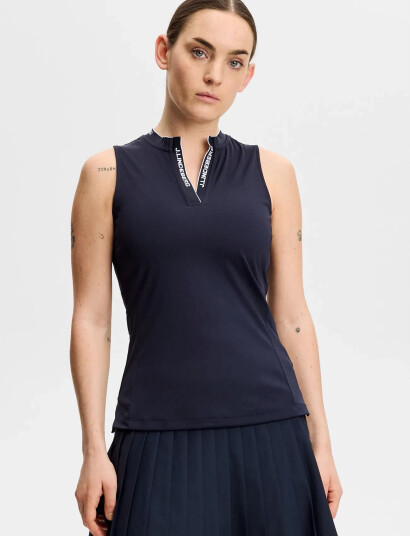 J. Lindeberg Leya Sleeveless Top Navy M J. Lindeberg Leya Sleeveless Top Navy M
