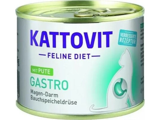 Kattovit Kattovit Gastro Mokra Karma Dla Kota Tyrkia 185G