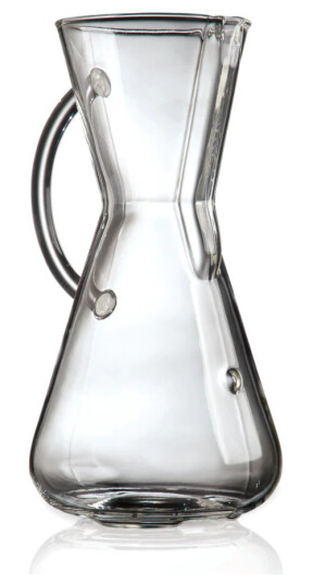Chemex Coffee Brewer with Glass Handle - 3 cup Chemex Coffee Brewer with Glass Handle - 3 cup