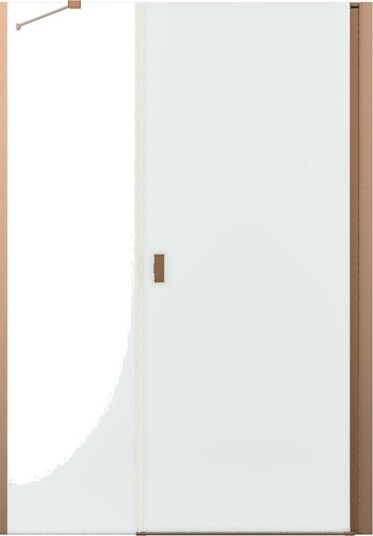 Dusjdør Strømberg Noma 45 med Sidepanel Nisje