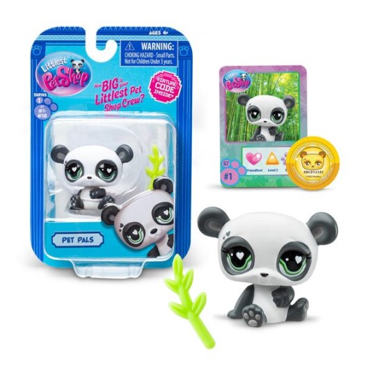 Littlest Pet Shop Pet Pals overraskelsesfigur med tilbehør og samlekort Littlest Pet Shop Pet Pals overraskelsesfigur med tilbehør og samlekort
